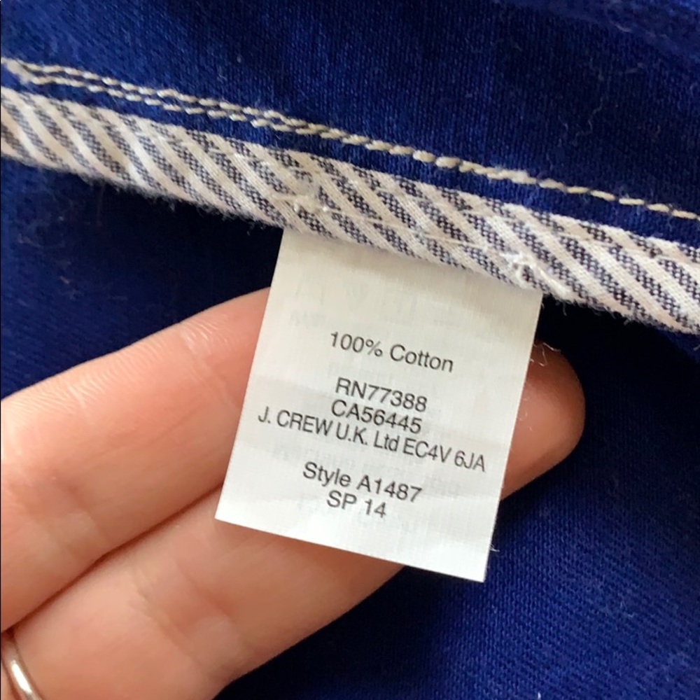 *NWOT* J.Crew Colorblock jacket - Picture 2 of 4